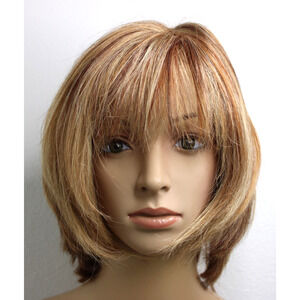 Raquel Welch Big Time 23097 R29S+ Glazed Strawberry Memory Cap Textured As Is